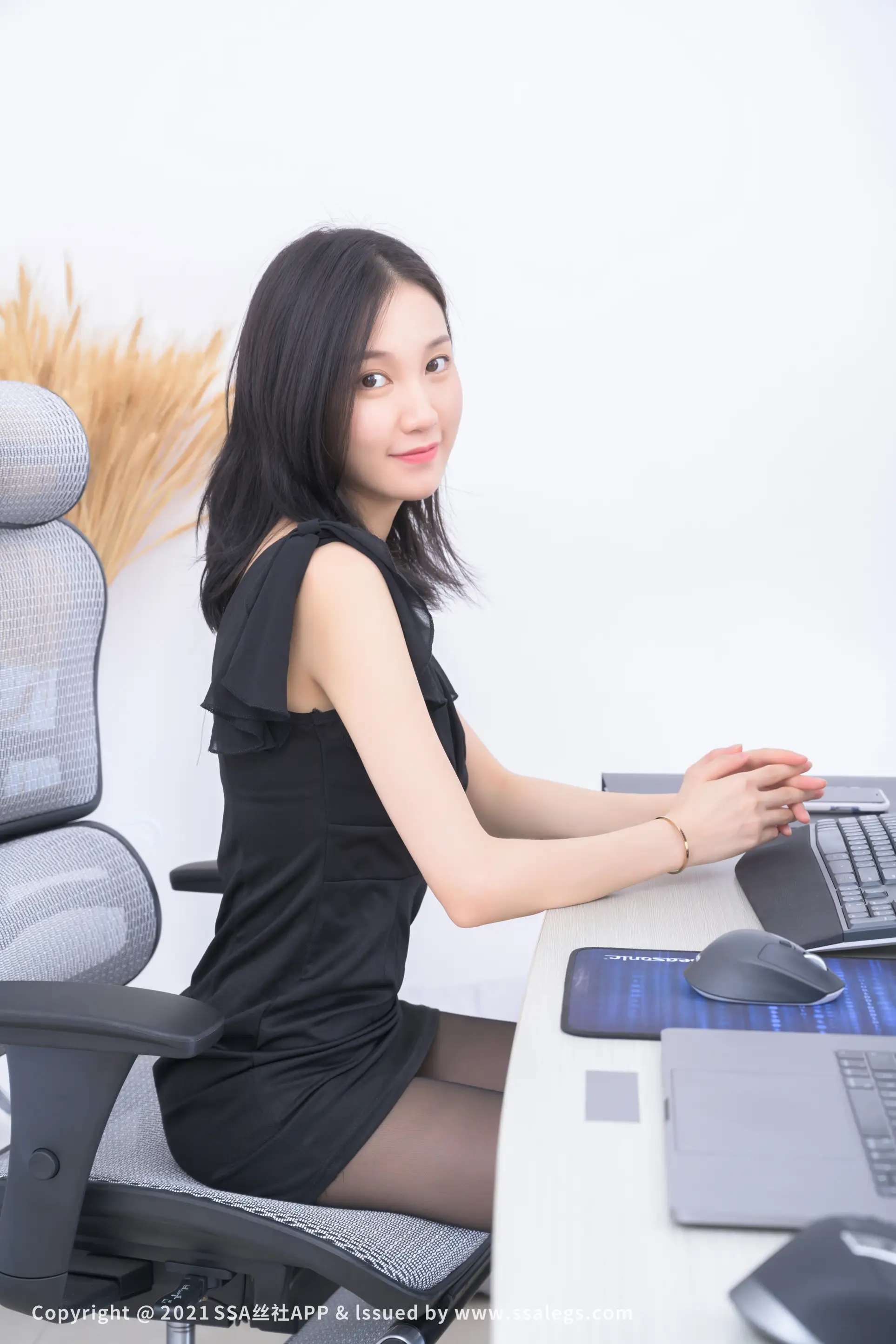 [爱美足] NO.780 模特晶晶的黑色丝袜(上) 丝社#[129P]-3