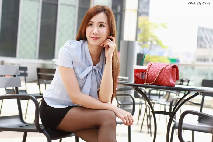 [爱美足] NO.041 Dora OL黑丝 高跟美腿旅拍 街拍#[106P]-3