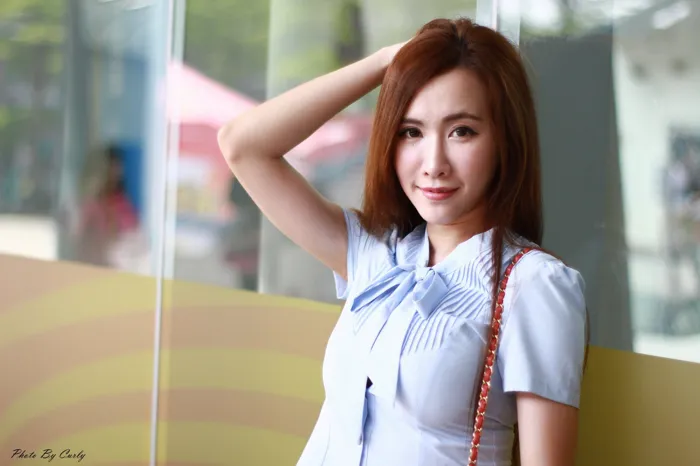 [爱美足] NO.041 Dora OL黑丝 高跟美腿旅拍 街拍#[106P]-6