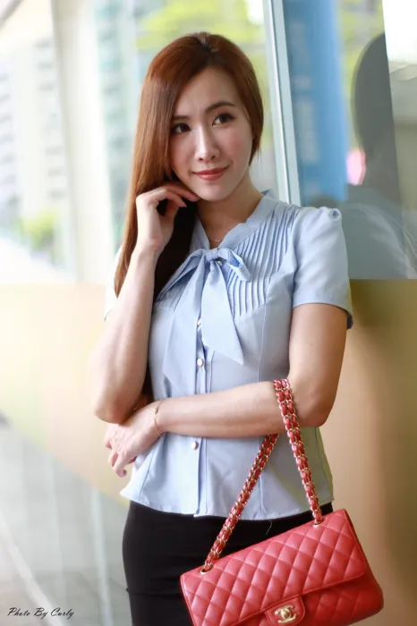[爱美足] NO.041 Dora OL黑丝 高跟美腿旅拍 街拍#[106P]-7