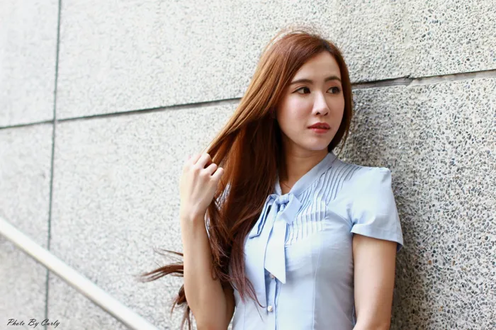 [爱美足] NO.041 Dora OL黑丝 高跟美腿旅拍 街拍#[106P]-4