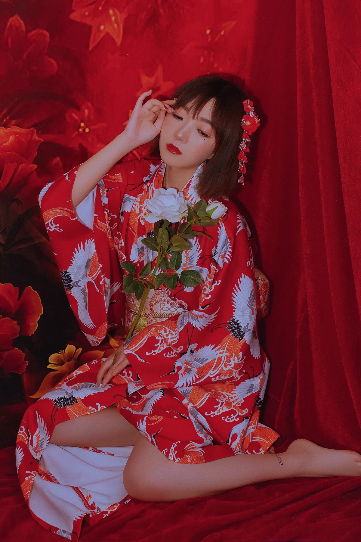 [艺图语] 2022.12.15 Vol.2682 – 鹤唳之花 小懒#[31P]-4