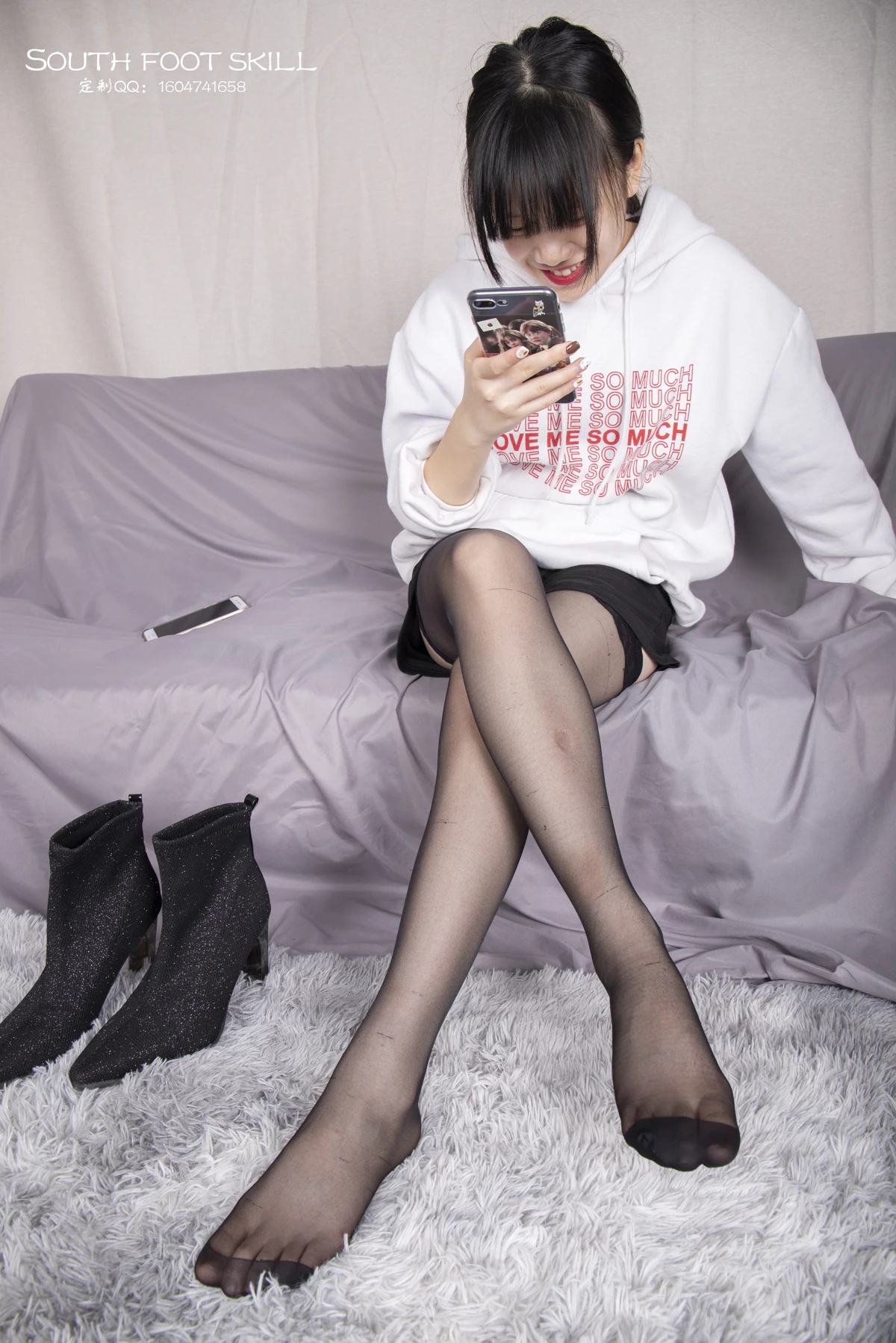 [爱美足] NO.017 宝儿美女秀长黑丝美脚 南国足艺#[90P]-5
