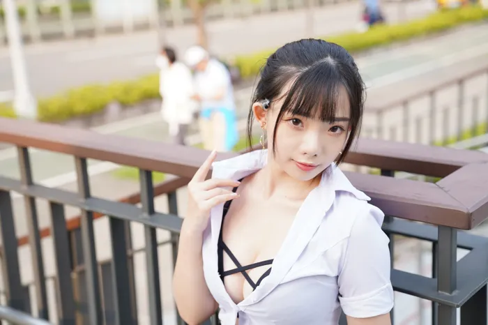 [爱美足] NO.078  陈家琳 OL短裙 高跟美腿外拍 街拍#[100P]-9