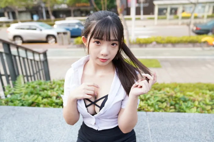 [爱美足] NO.078  陈家琳 OL短裙 高跟美腿外拍 街拍#[100P]-10
