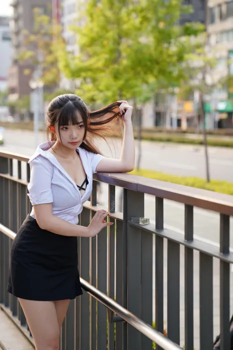 [爱美足] NO.078  陈家琳 OL短裙 高跟美腿外拍 街拍#[100P]-2