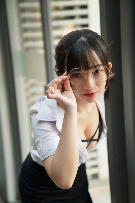 [爱美足] NO.078  陈家琳 OL短裙 高跟美腿外拍 街拍#[100P]-7