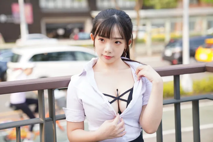 [爱美足] NO.078  陈家琳 OL短裙 高跟美腿外拍 街拍#[100P]-9
