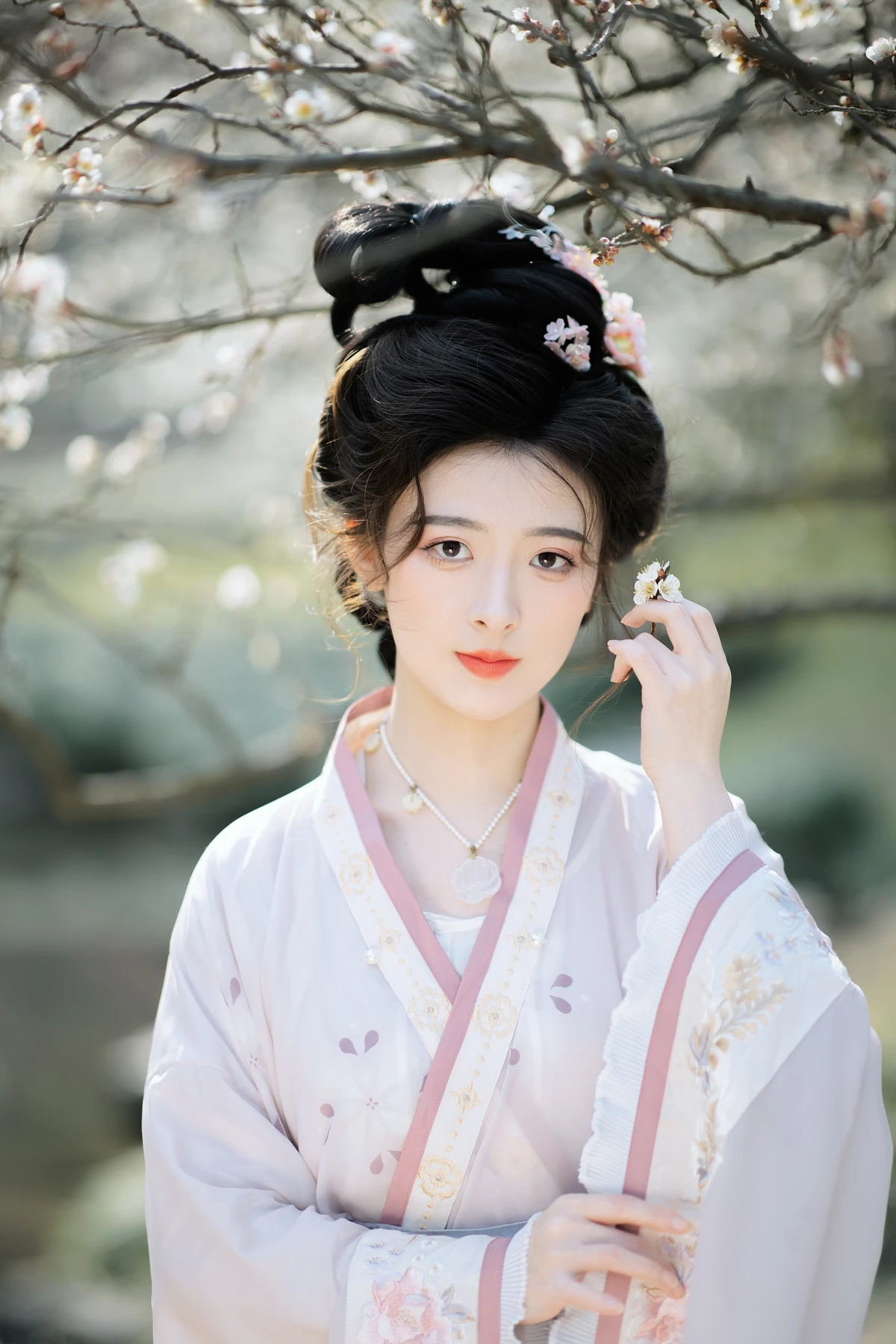 [艺图语] 2023.03.08 Vol.3022 初春探梅 明姝菜菜#[46P]-3