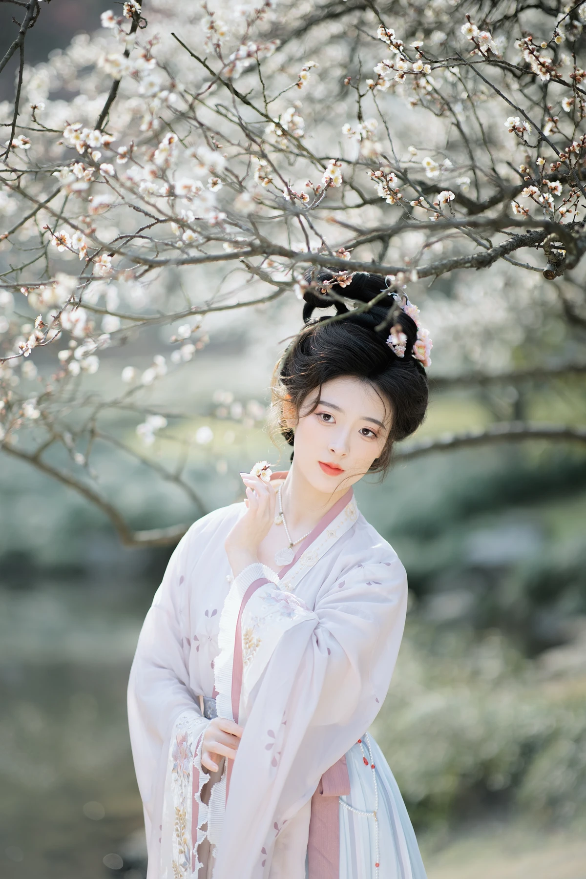 [艺图语] 2023.03.08 Vol.3022 初春探梅 明姝菜菜#[46P]-4