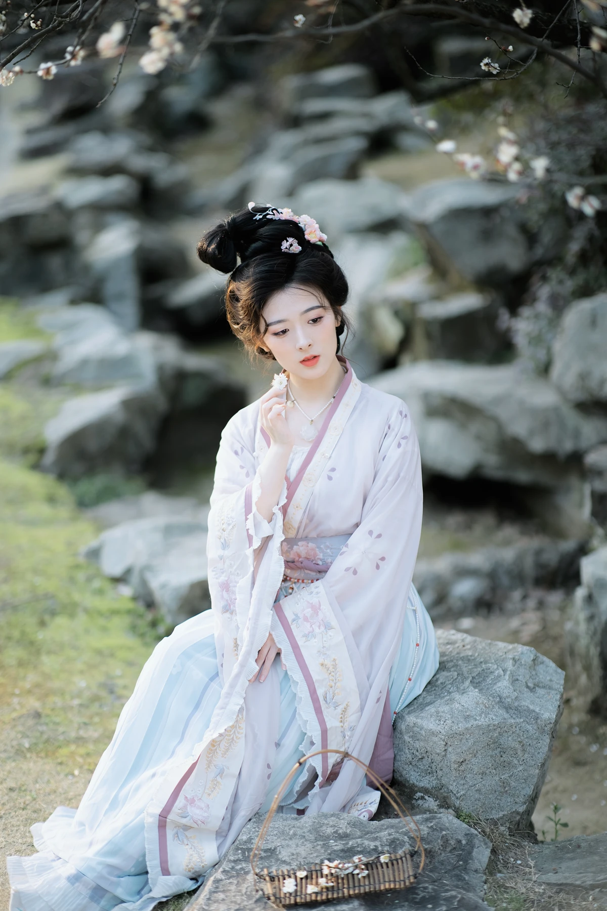 [艺图语] 2023.03.08 Vol.3022 初春探梅 明姝菜菜#[46P]-5