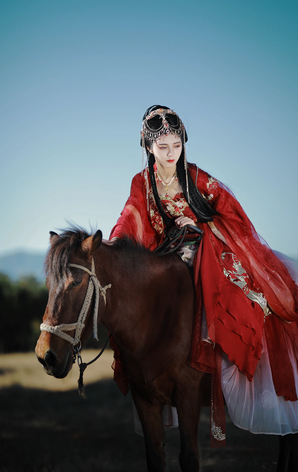 [艺图语] 2023.01.13 Vol.2909 夕阳流火风舞沙，落日余晖映彩霞 吾岁#[24P]-9