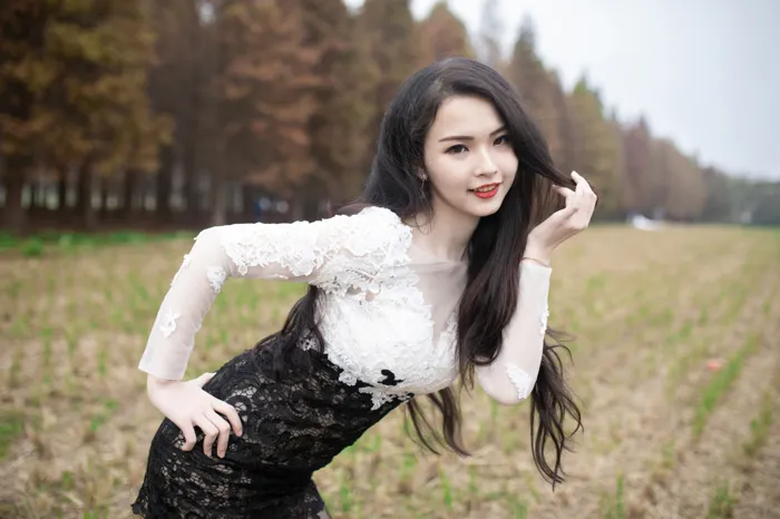 [爱美足] NO.062  杨宓凌 包臀裙更显性感 街拍#[100P]-4