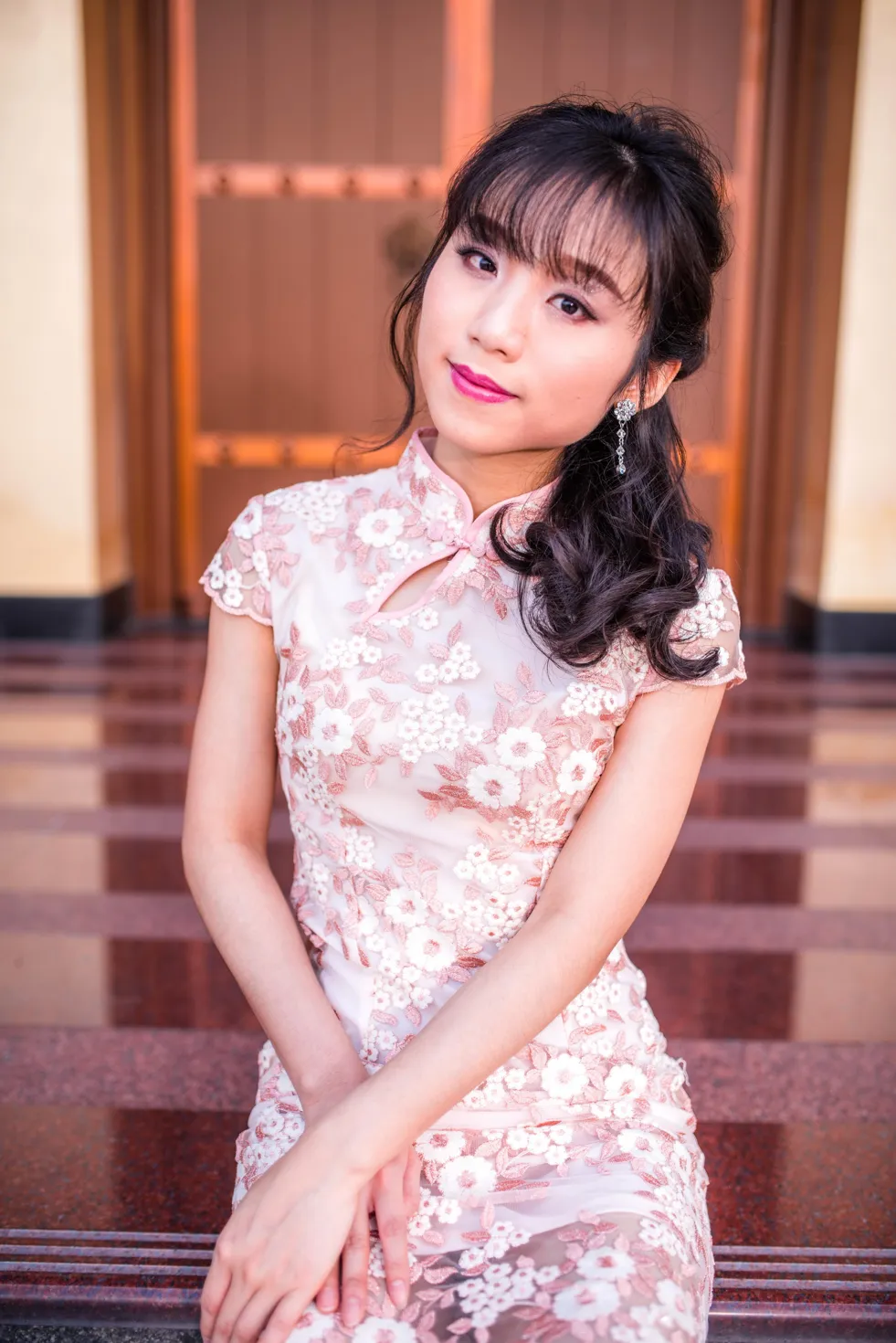 [爱美足] NO.188 余宸 旗袍高跟美腿 街拍#[88P]-3