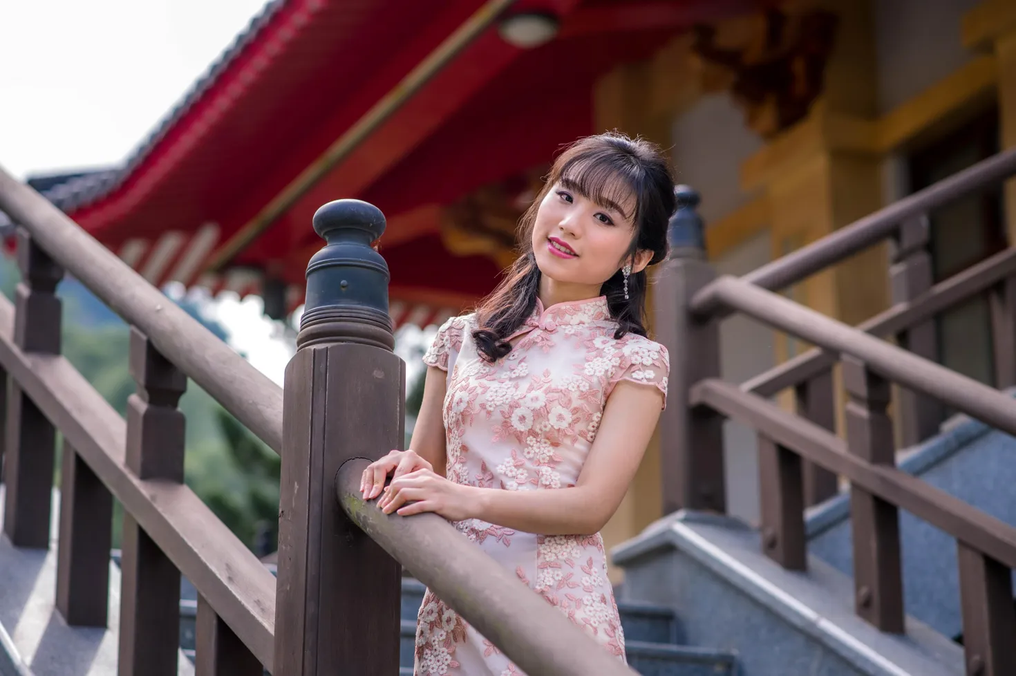 [爱美足] NO.188 余宸 旗袍高跟美腿 街拍#[88P]-3