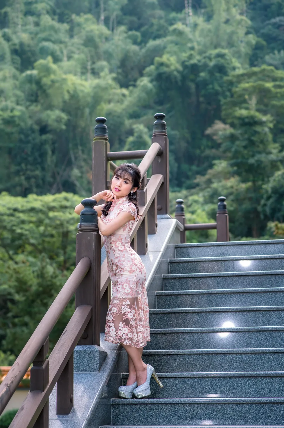 [爱美足] NO.188 余宸 旗袍高跟美腿 街拍#[88P]-7