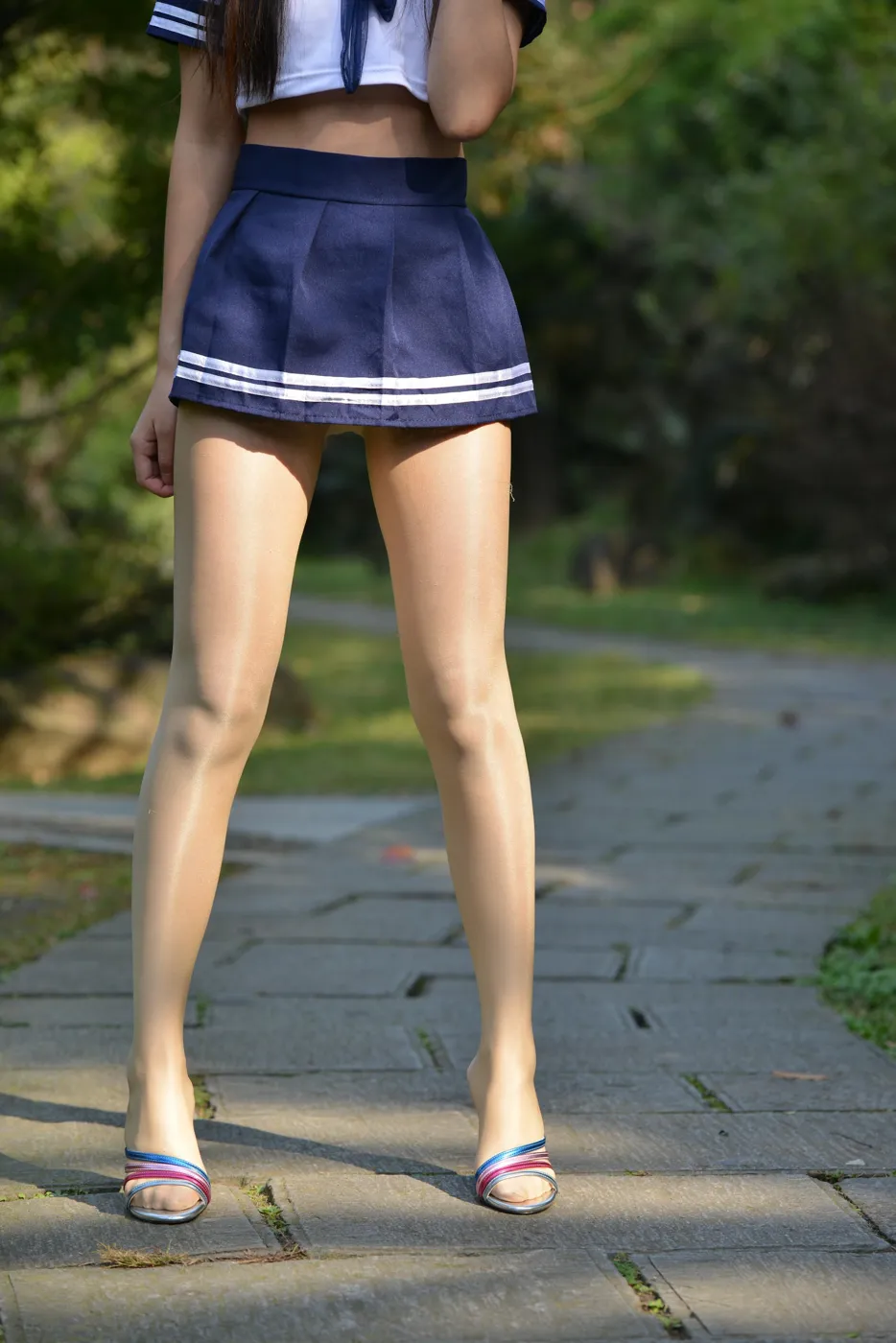 [爱美足] NO.158 表妹来了 街拍#[105P]-6