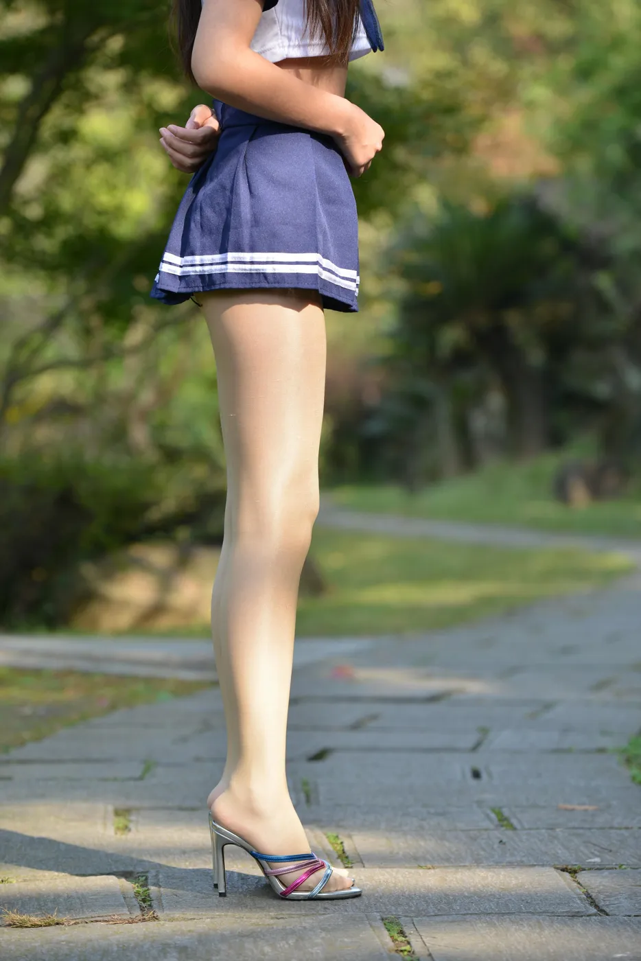 [爱美足] NO.158 表妹来了 街拍#[105P]-8