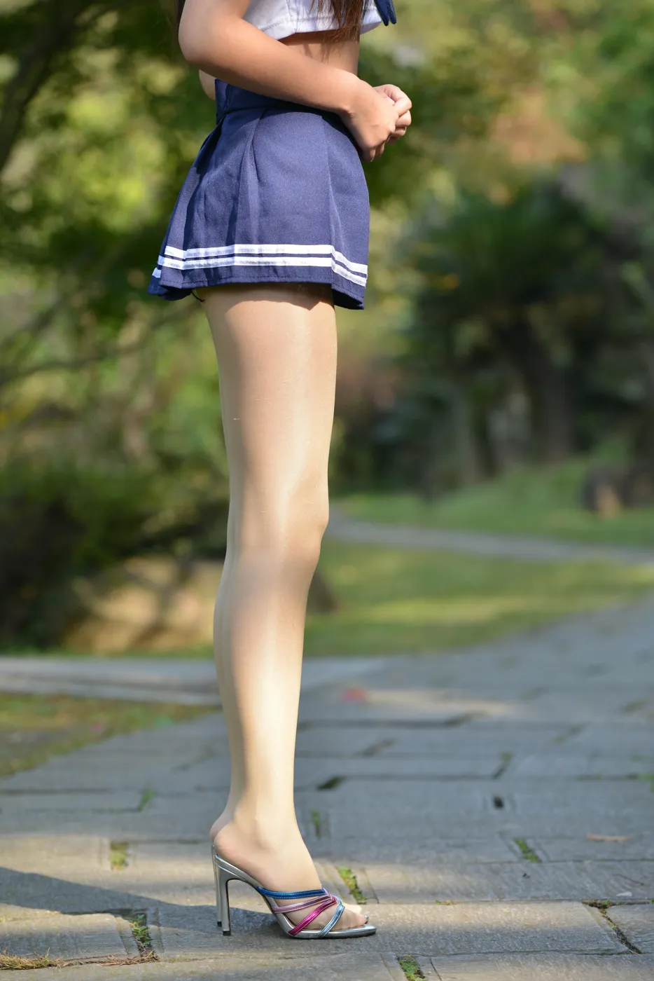 [爱美足] NO.158 表妹来了 街拍#[105P]-9