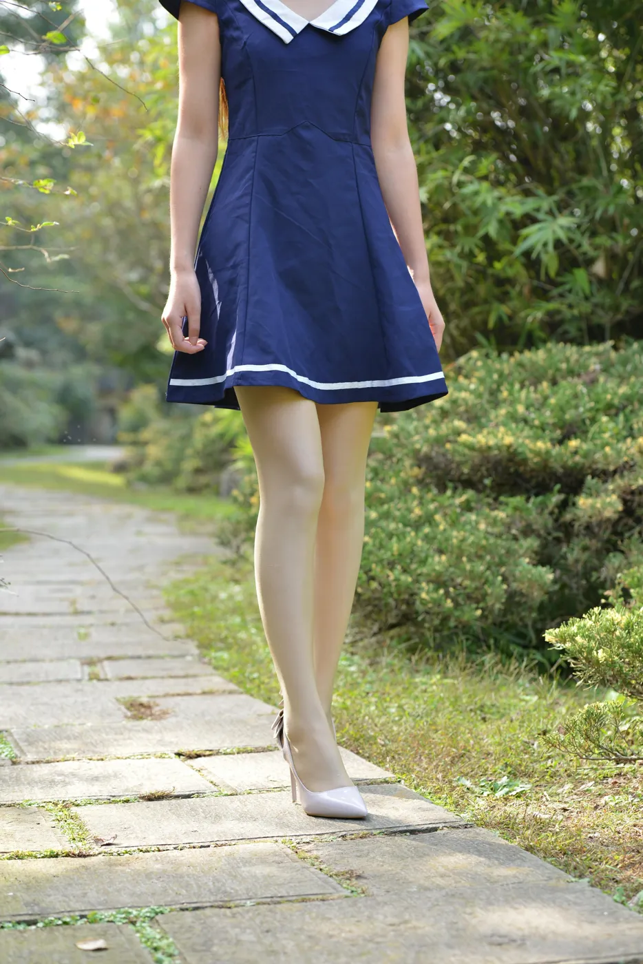 [爱美足] NO.158 表妹来了 街拍#[105P]-8