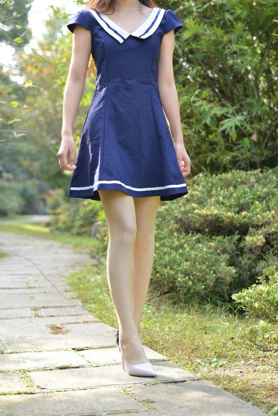 [爱美足] NO.158 表妹来了 街拍#[105P]-9