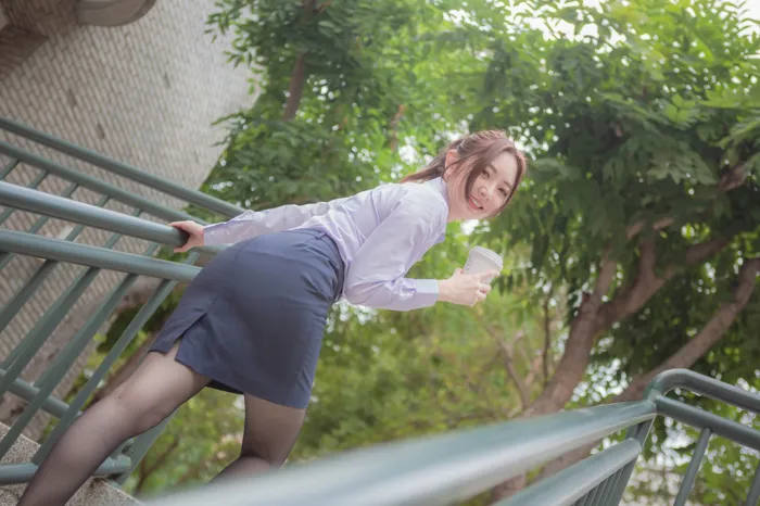 [爱美足] NO.164 林华 OL制服 高跟美腿外 街拍#[42P]-6