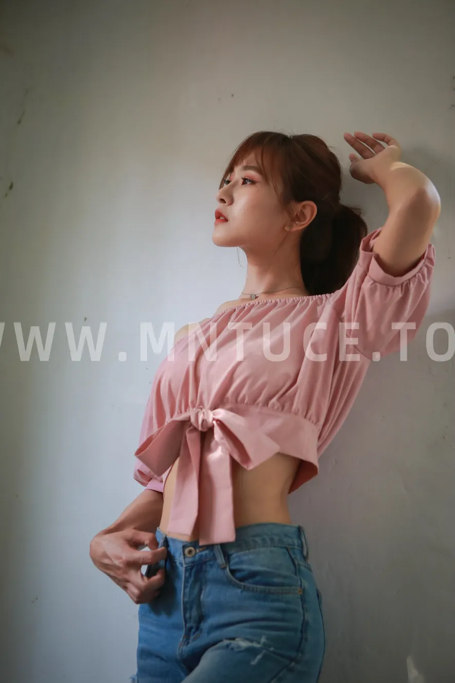 [爱美足] NO.103 郭思敏 唯美牛仔裤高跟 街拍#[48P]-5