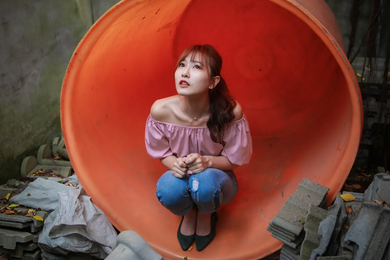 [爱美足] NO.103 郭思敏 唯美牛仔裤高跟 街拍#[48P]-6