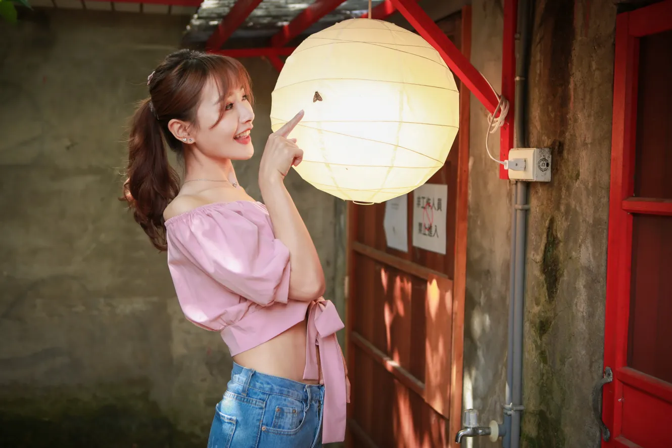 [爱美足] NO.103 郭思敏 唯美牛仔裤高跟 街拍#[48P]-5
