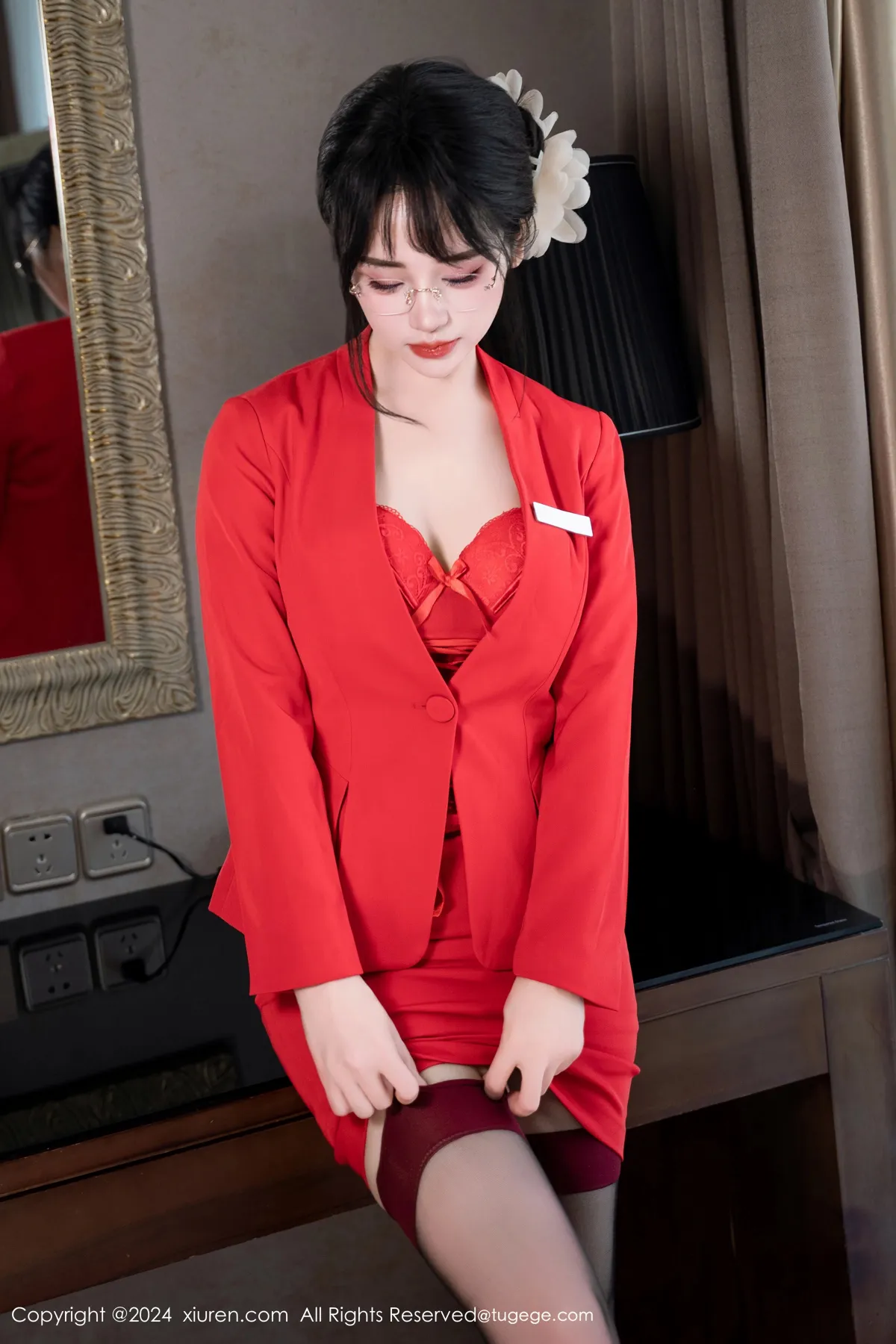 [秀人网] 2024.04.09 No.8360 汐汐爱吃草莓#[61P]-9