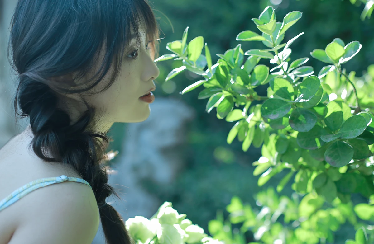 [艺图语] 2023.03.10 Vol.3040 花与少女 大萌#[22P]-1