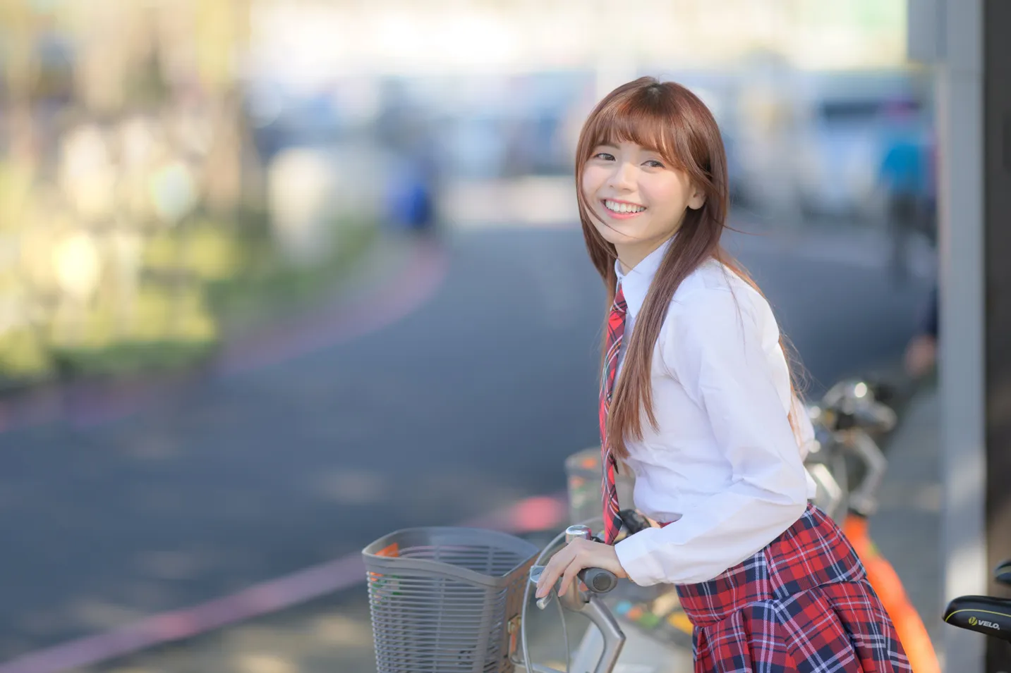 [爱美足] NO.233 学生制服高跟 街拍#[105P]-9