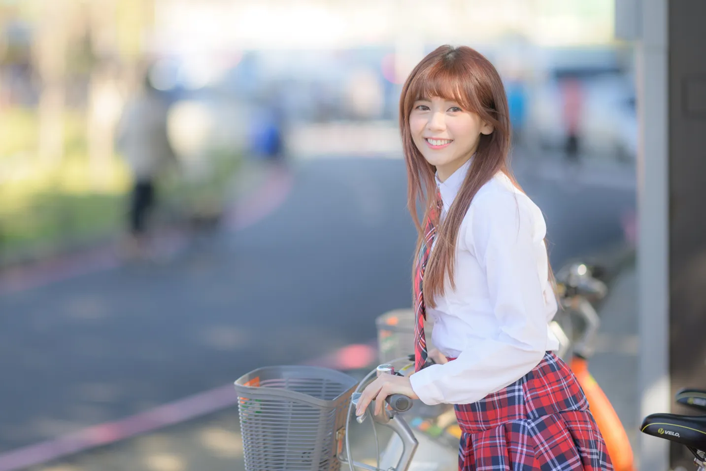 [爱美足] NO.233 学生制服高跟 街拍#[105P]-10