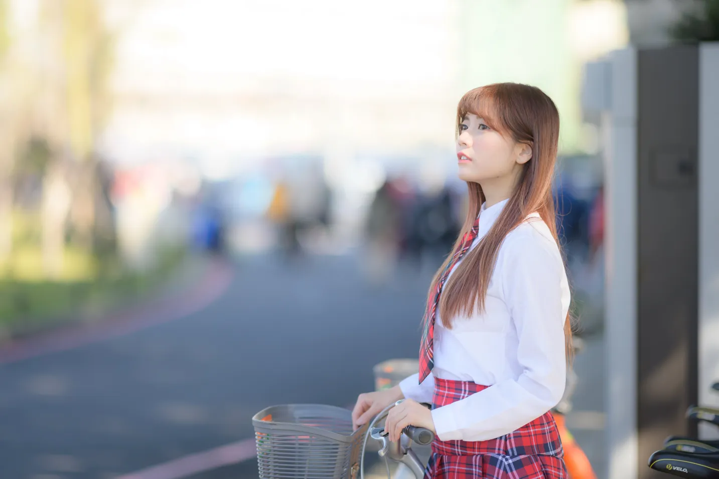 [爱美足] NO.233 学生制服高跟 街拍#[105P]-3