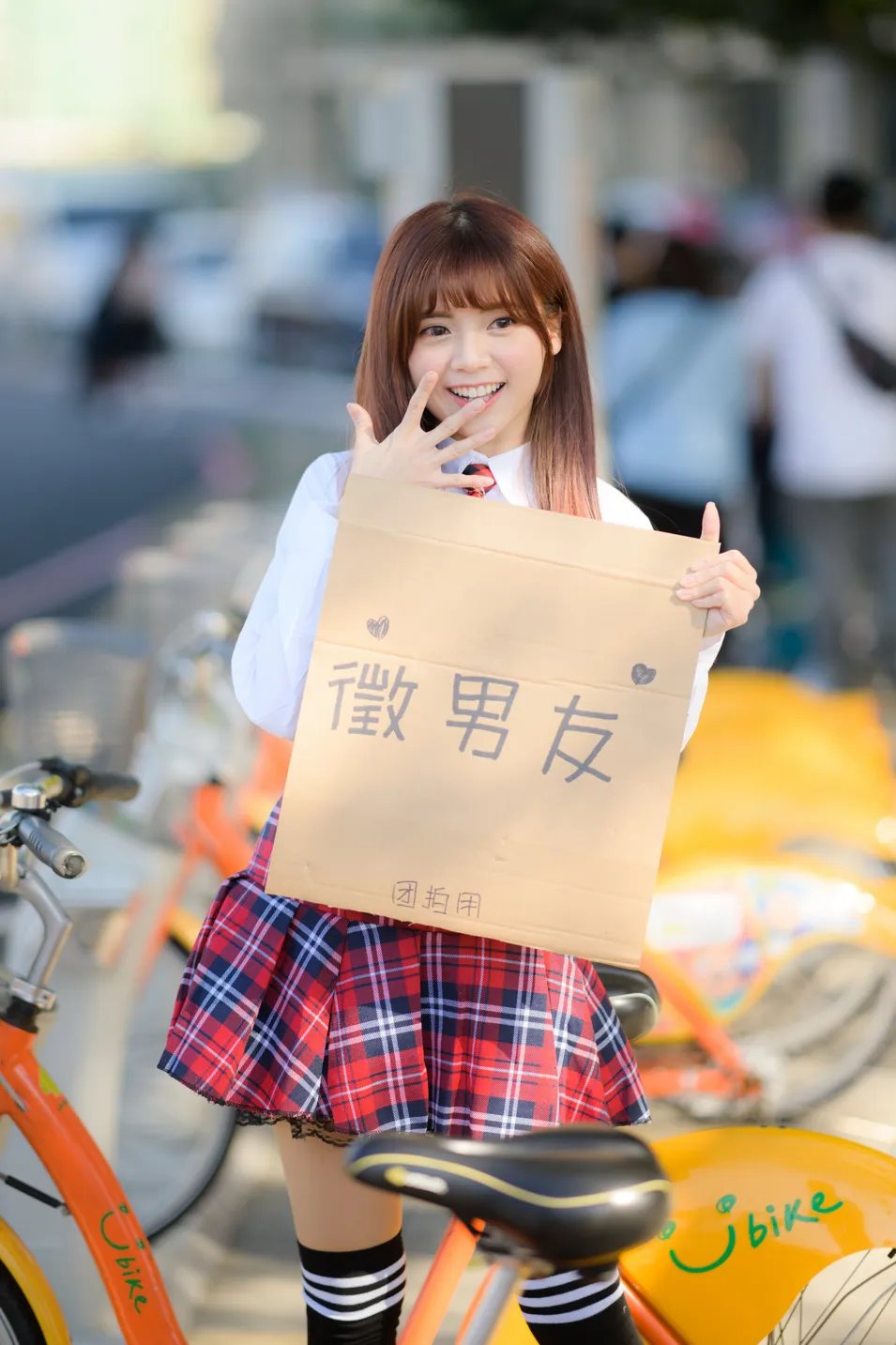 [爱美足] NO.233 学生制服高跟 街拍#[105P]-2