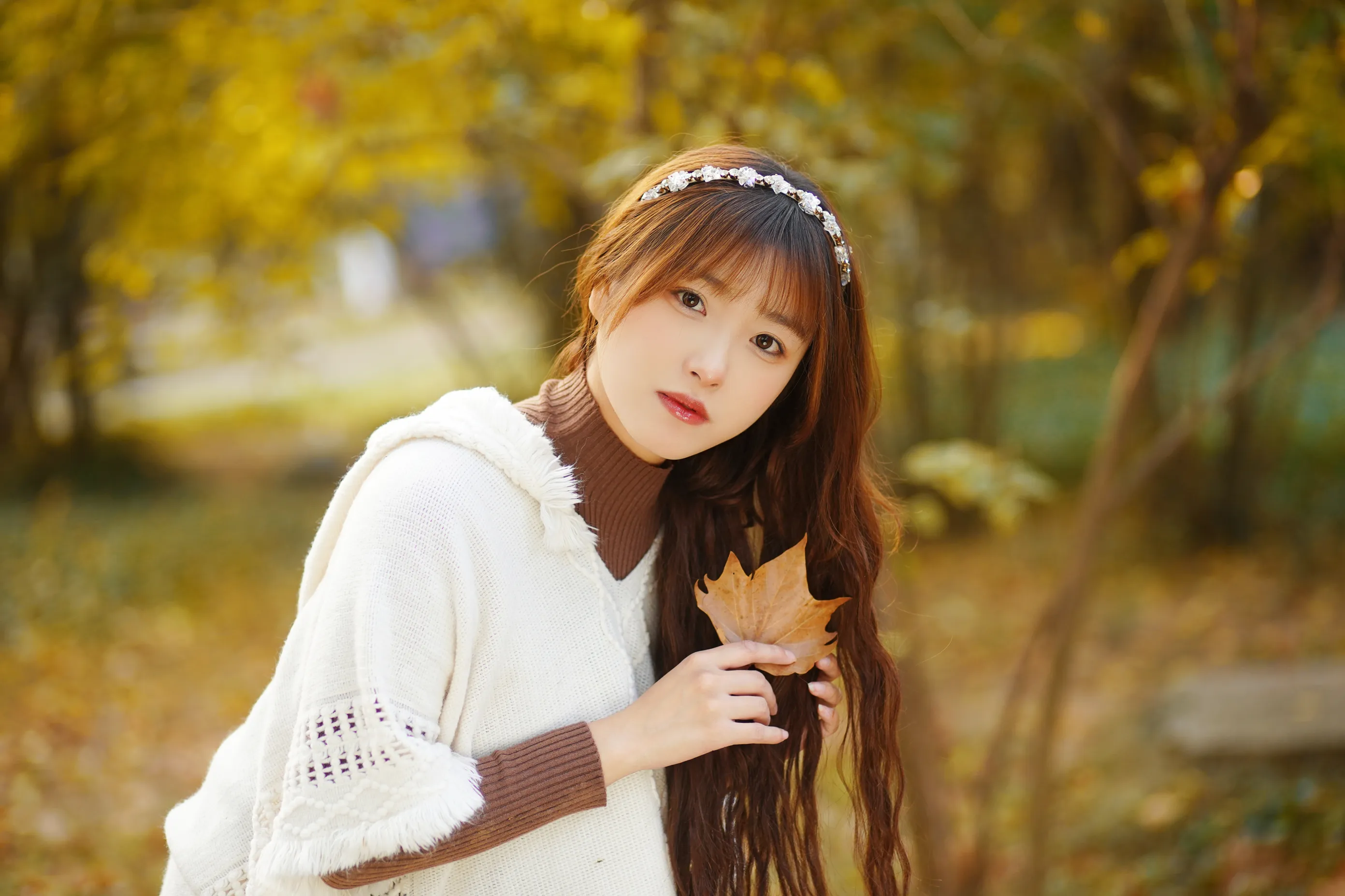 [艺图语] 2022.12.04 Vol.2600 – 做秋天的心动女孩 -炸鸡冰可乐-#[27P]-1