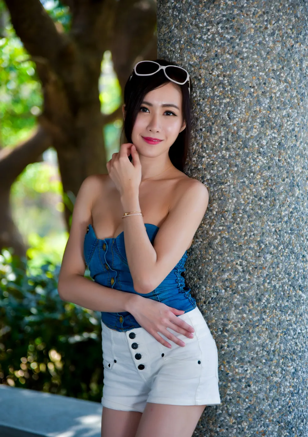 [爱美足] NO.181 妍希 露肩短裤长靴美腿 街拍#[71P]-5