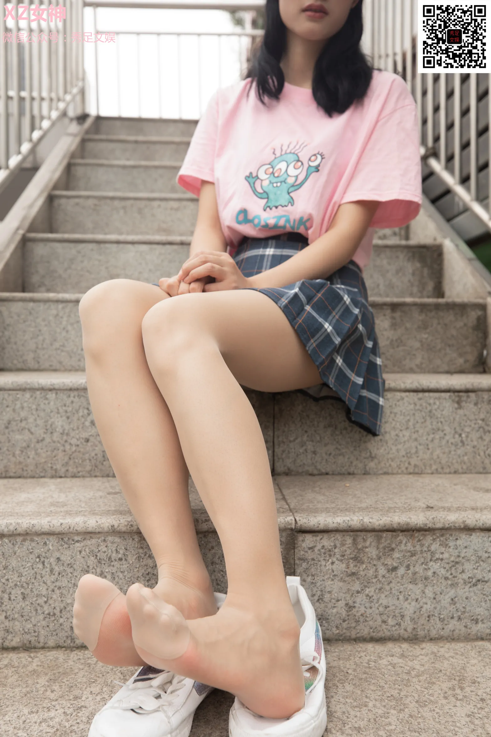 [爱美足] NO.006 青春无敌的百褶裙少女 街拍#[60P]-6