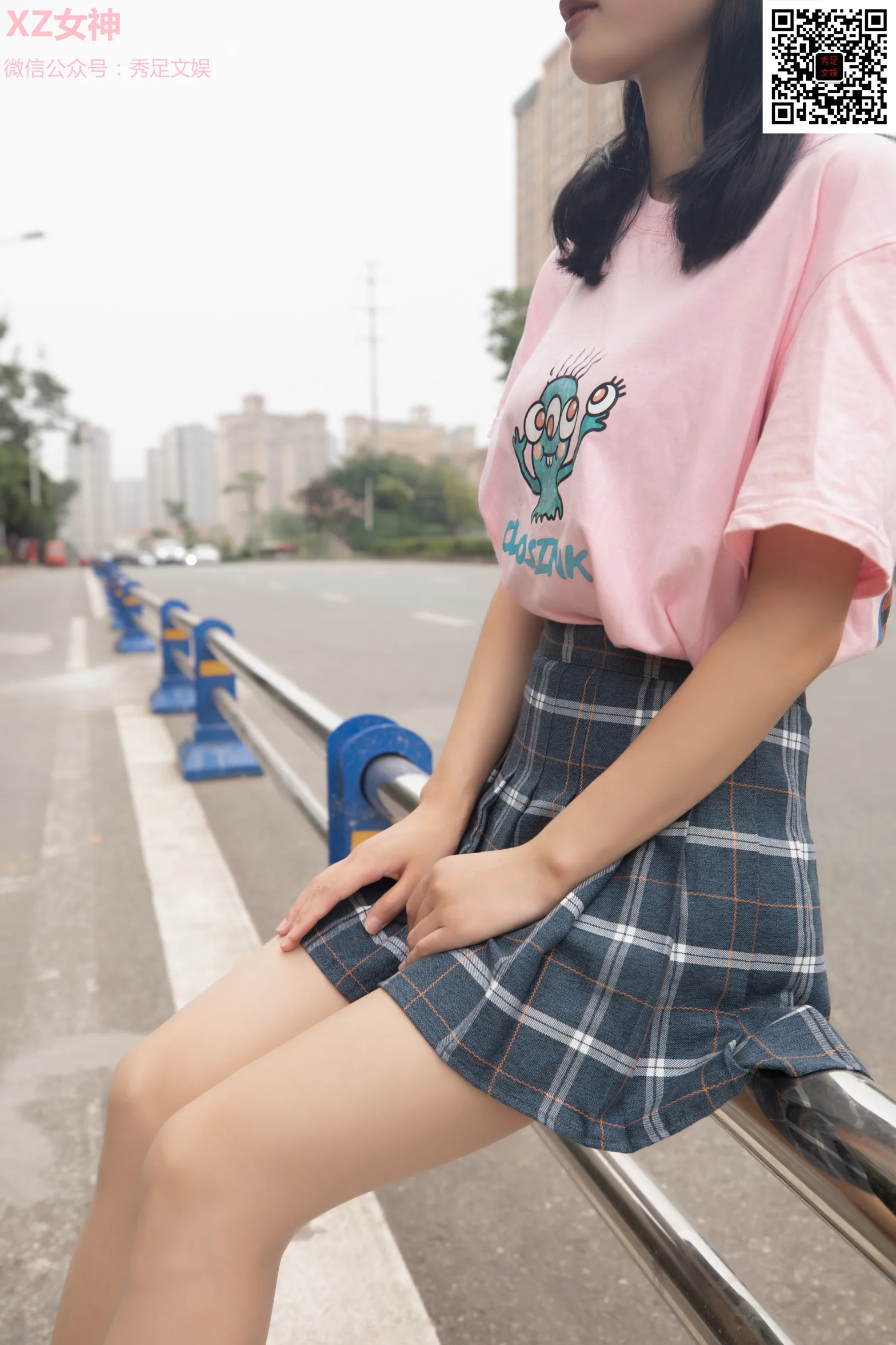 [爱美足] NO.006 青春无敌的百褶裙少女 街拍#[60P]-7