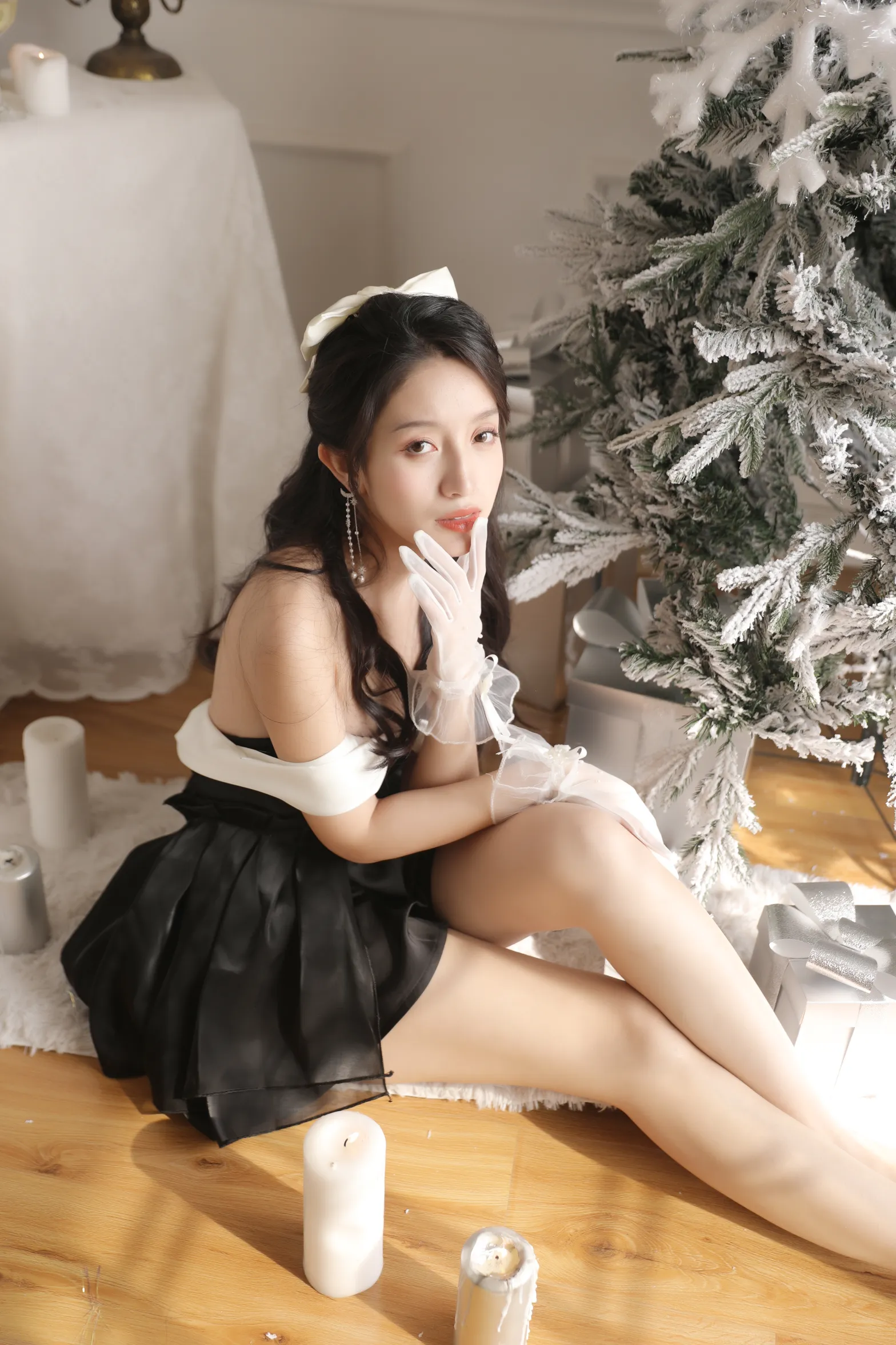 [艺图语] 2022.12.08 Vol.2628 – 千金圣诞 柠萌婧啊#[36P]-10