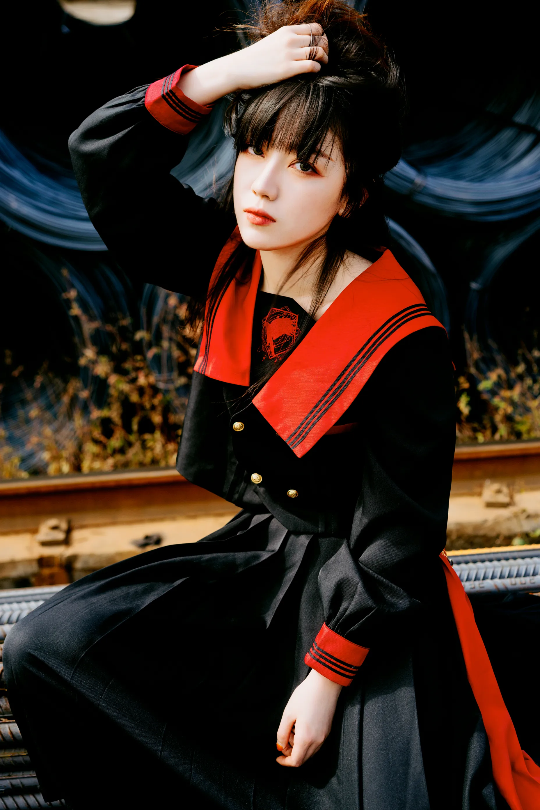[艺图语] 2022.12.01 Vol.2570 – 不良JK 见贤-K#[53P]-4