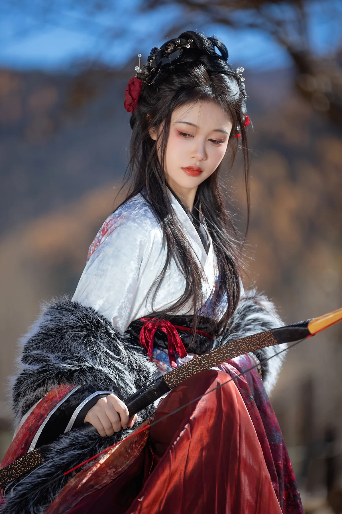 [艺图语] 2023.02.04 Vol.2965 寒江孤影 梨一依#[22P]-10