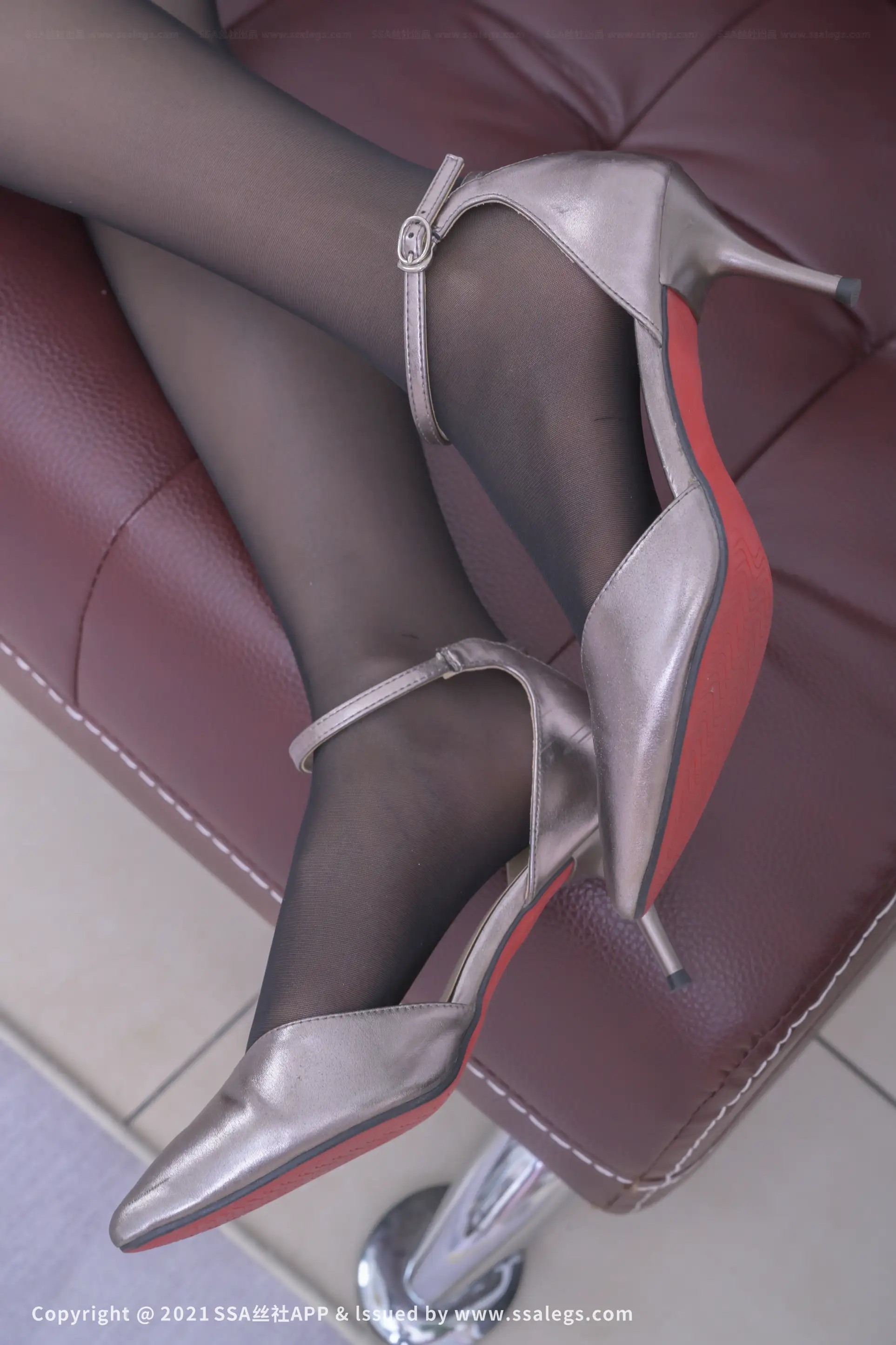 [爱美足] NO.680 腿模妙妙的黑色丝袜美女(上) 丝社#[122P]-6