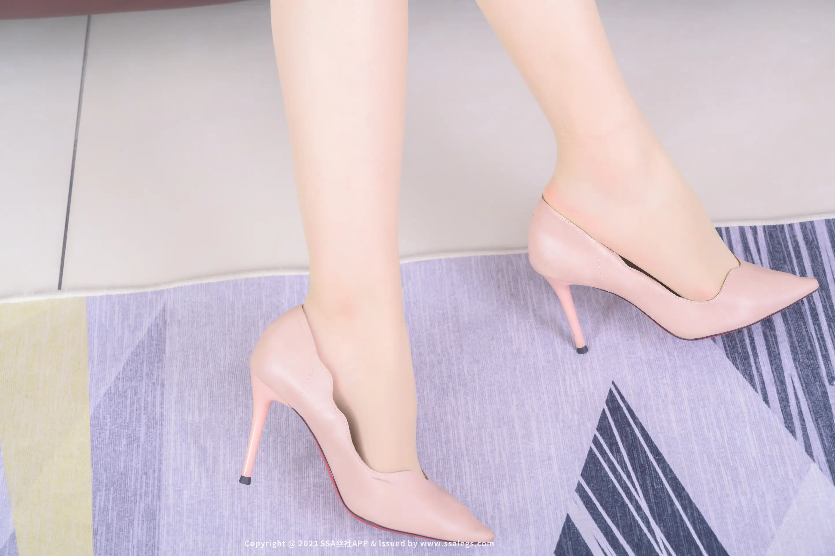 [爱美足] NO.638 模特欣欣的肉丝袜(上) 丝社#[129P]-1