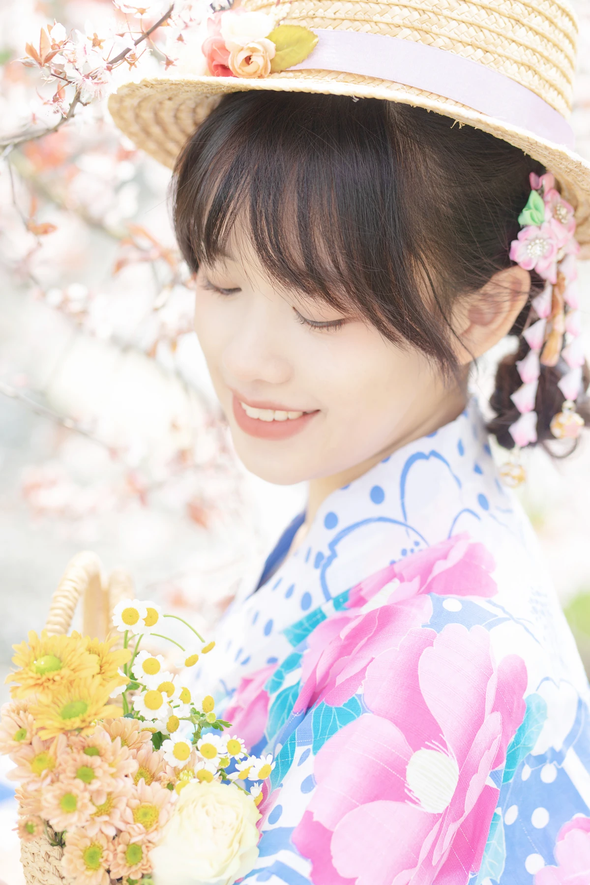 [艺图语] 2023.02.08 Vol.2995 春日花和服 泉泉#[32P]-3