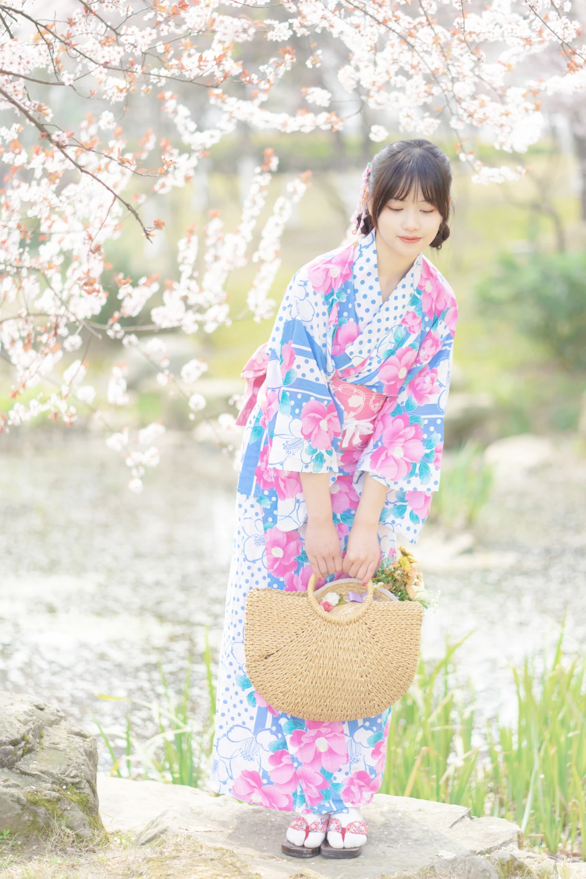 [艺图语] 2023.02.08 Vol.2995 春日花和服 泉泉#[32P]-7
