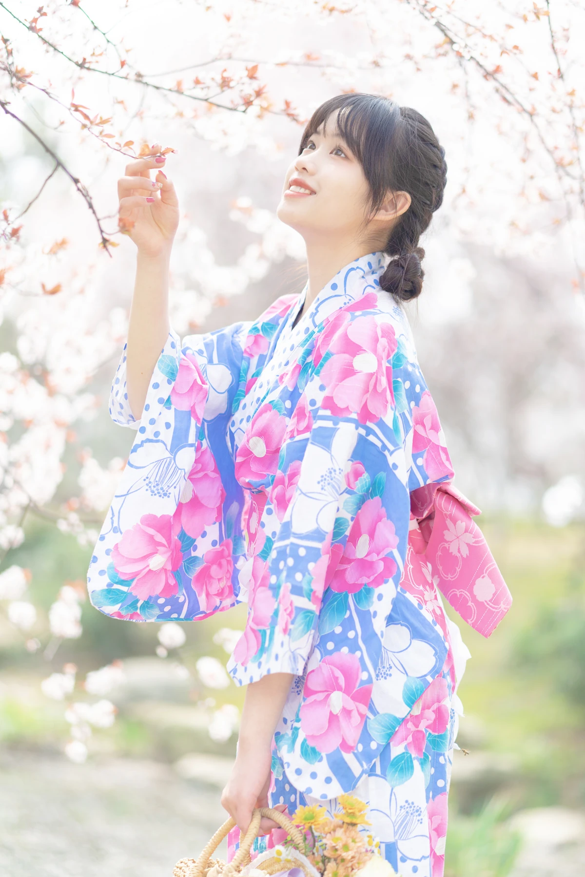 [艺图语] 2023.02.08 Vol.2995 春日花和服 泉泉#[32P]-8