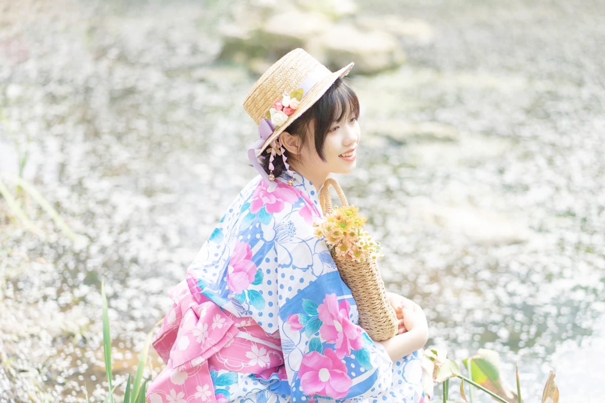 [艺图语] 2023.02.08 Vol.2995 春日花和服 泉泉#[32P]-6