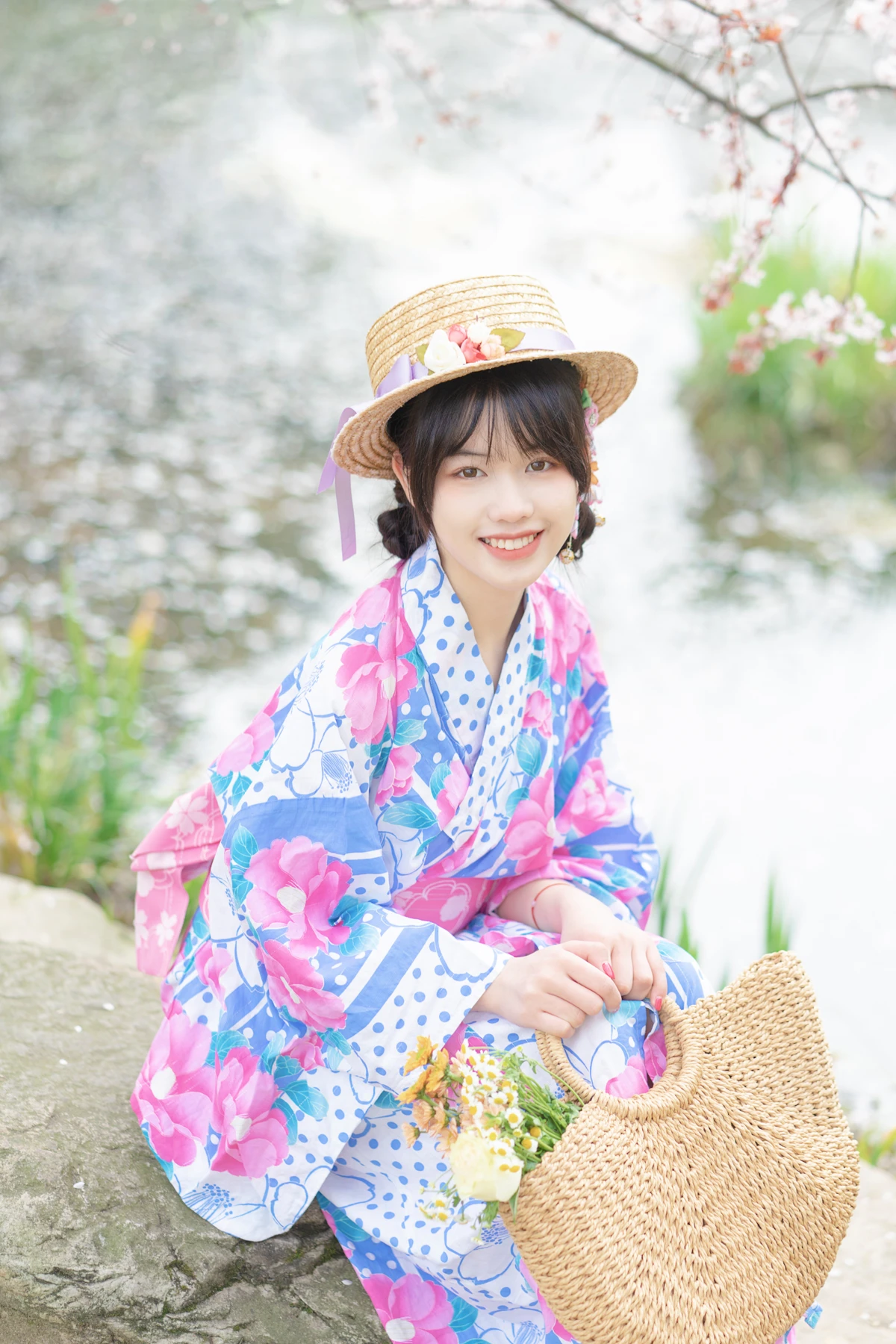 [艺图语] 2023.02.08 Vol.2995 春日花和服 泉泉#[32P]-7