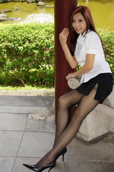 [爱美足] NO.216 小舞-逸仙公园 街拍#[41P]-2